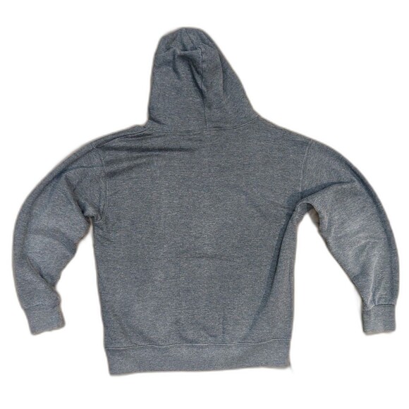 I Love NY Size Small Vintage Hoodie Mens Pullover New York S Gray Sweatshirt NYC - Picture 4 of 4
